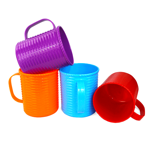 TAZA DE PLASTICO , CON 1 PZ O CAJA CON 72 PZS