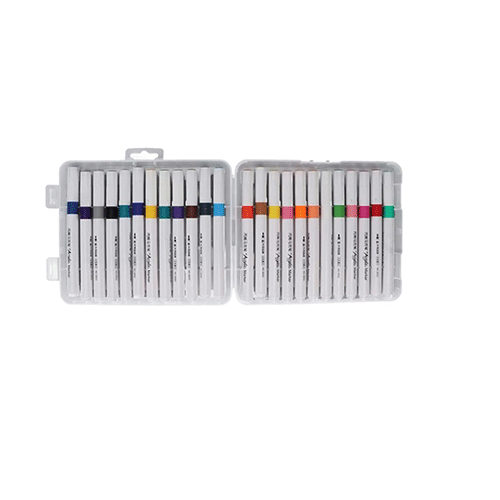 ZP-1074 PLUMINES CON 24 COLORES CON 1 PQT O CAJA CON 72 PQTS