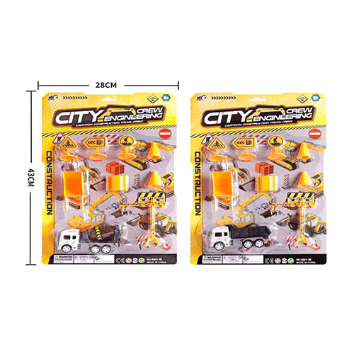 BLISTER DE JUGUETE DE CONSTRUCCIÓN CON 1 PZ O CAJA CON 84 PZS