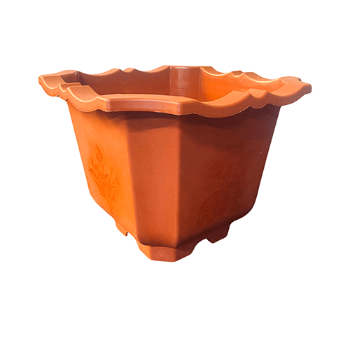 MACETA DE PLASTICO, CON 1 PZ O CAJA CON 96 PZS