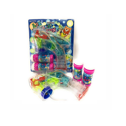 BLISTER CON JUGUETE DE PISTOLA CON 1 PZ O CAJA CON 96 PZS
