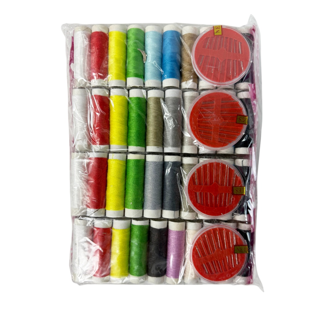 SET DE HILOS 10 COLORES 12 PZS O CAJA CON 40 PQTS