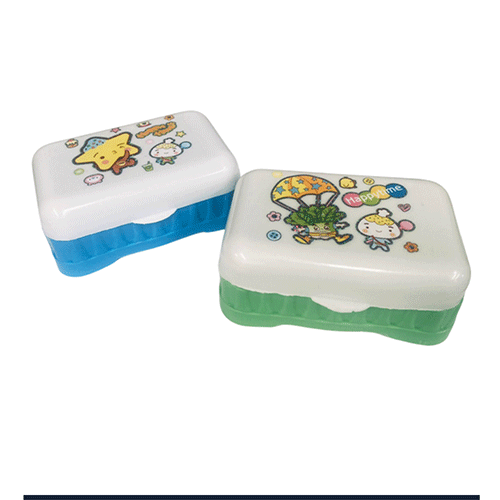 ZC-0608 JABONERA CHICA CON 2 PZ O CAJA CON 120 PQTS