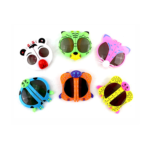 ZJ-0031 LENTE INFANTIL ANIMALITO, CON 12 PZS, O CAJA CON 100 PQTS