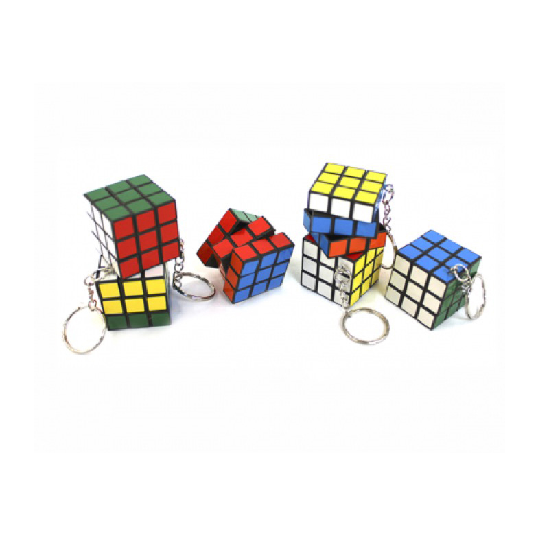 ZJ-0565 LLAVERO CUBO RUBICK, CON 12 PZS, O CAJA CON 100 PQTS