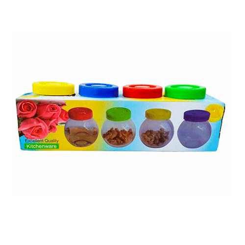 ZC-0302 SET 4 PZS ESPECIERON DE CRISTAL, CON 1 PZ O CAJA CON 36 PZS