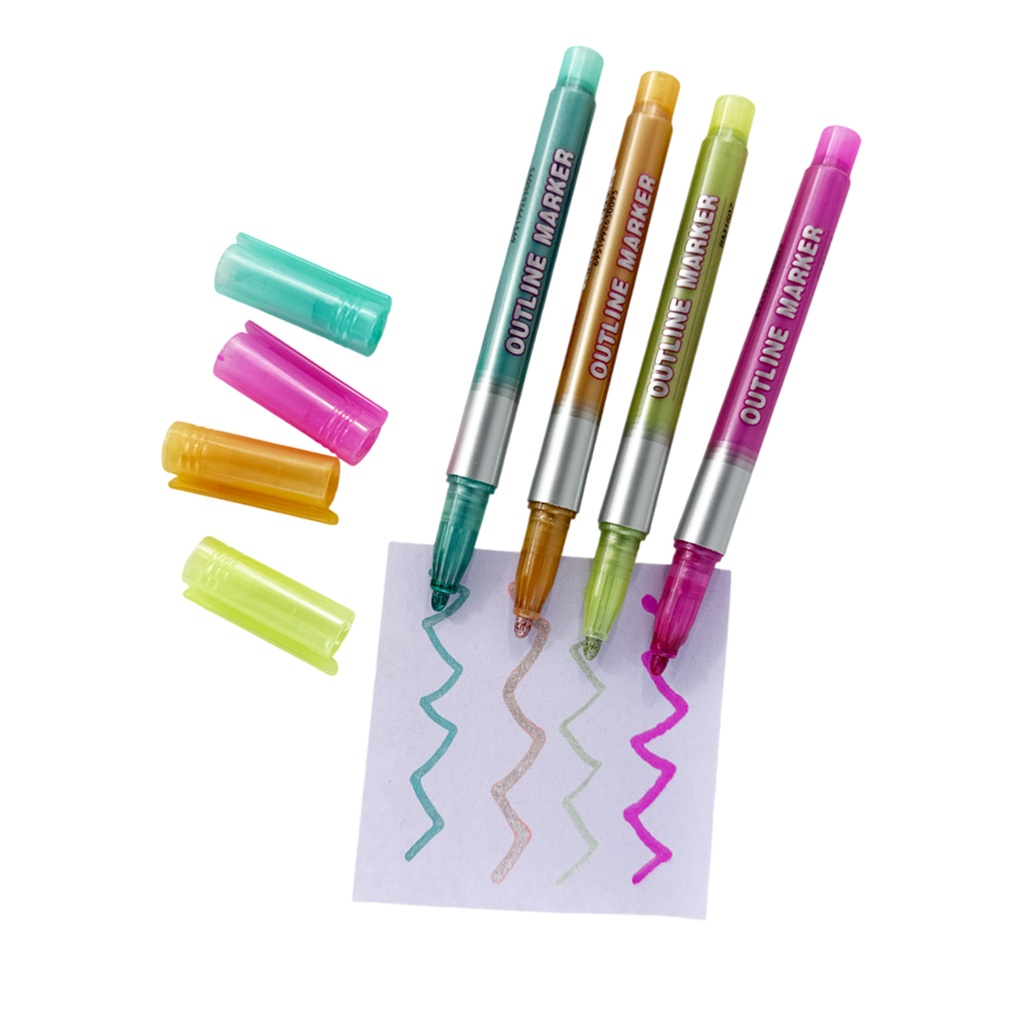 ZP-1226 MARCADORES METALICOS 8 COLORES, CON 1 PZ O CAJA CON 180 PZS