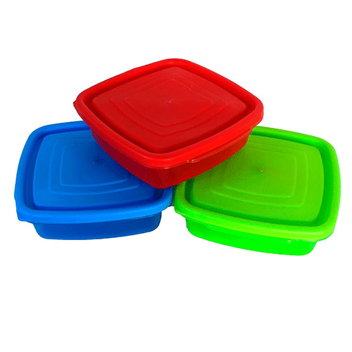 RECIPIENTE SQUARE No. 1 CON 1 PZ O CAJA CON 40 PZS