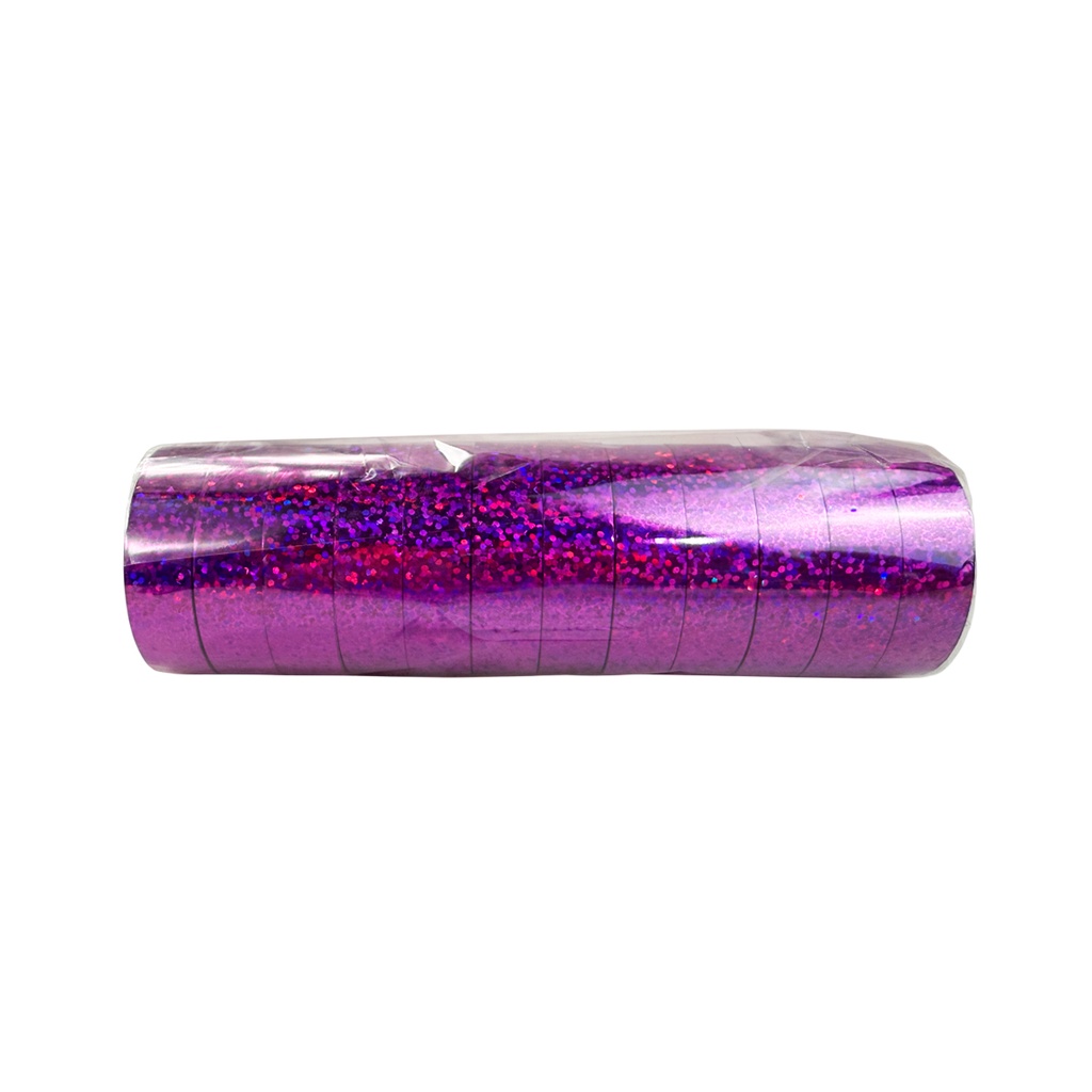 PAQUETE DE 12 CINTAS METALICAS MORADO DE 14.5 X 4 CM CON 1 PZ O CAJA CON 60 PZS 
