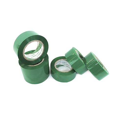CINTA PARA EMPAQUE VERDE DE 150M*4.5CM, CON 1 ROLLO O CAJA CON 36 PZS