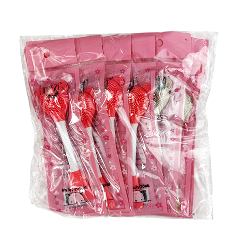 CEPILLO FACIAL DE SILICON CON PALETA PARA MASCARILLA, CON 1 PZ O CAJA CON 1200 PZS