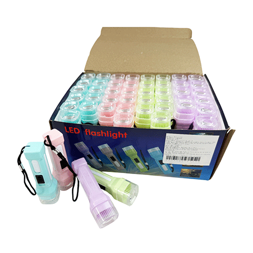 PAQUETE DE  LINTERNAS DE MANO DE 9.3 CM CON 48 PZS O CAJA CON 32 PQTS