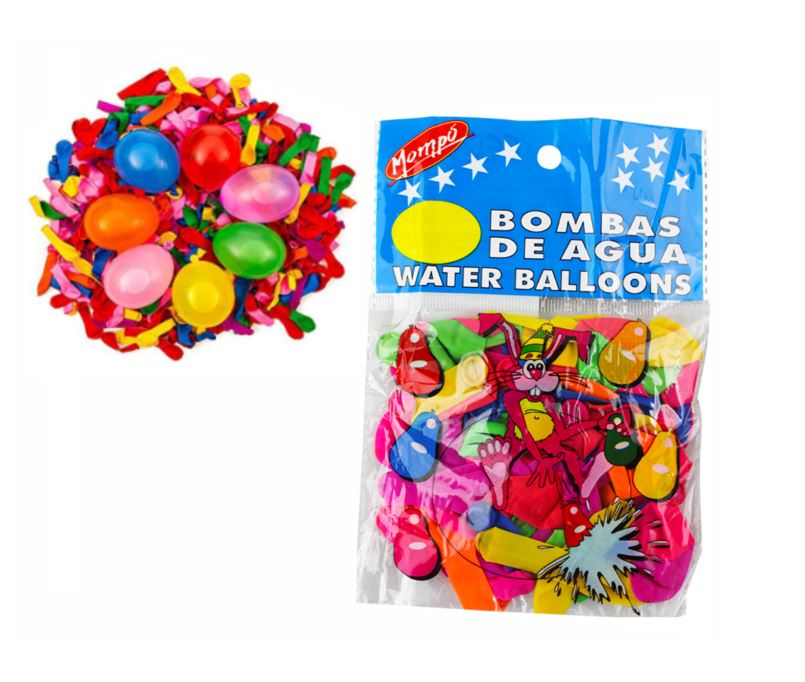 ZFI-0072 BLISTER CON 100 GLOBOS DE 5 X 2 CM, CON 1 PZ, O CAJA CON 1200 PZS