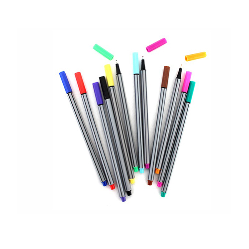 ZP-0416 BLISTER 12 COLORES PLUMINES, CON 1 PZ O CAJA CON 180 PZS