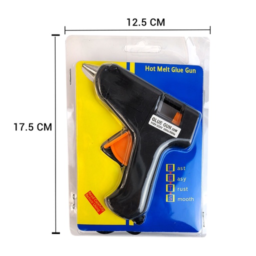 BLISTER DE PISTOLA P/SILICON CON 1 PZ O CAJA CON 200 PZS