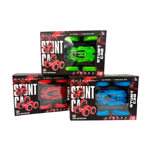 CARRO 4X4 CON CONTROL REMOTO CON 1 PZ O CAJA CON 24 PZS