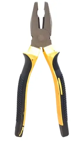 PINZAS ELECTRICISTA DE 8", CON 1 PZ O CAJA CON 60 PZS